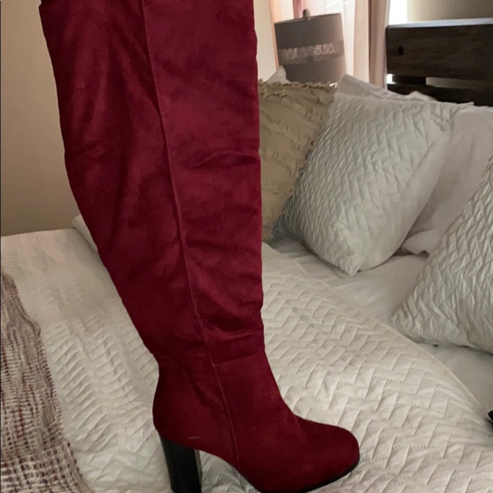 Knee high boots